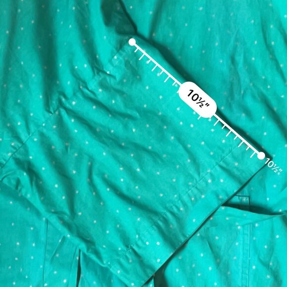 Handmade green kimono-style bathrobe - Picture 8 of 9